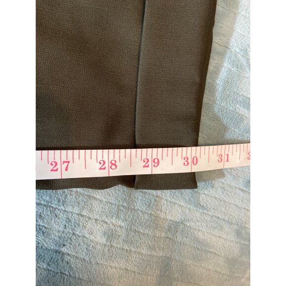 George Mens Dress Pants 36in 30in Brown Pleated Front Cuffed Leg Preppy Corpcore - Picture 7 of 9
